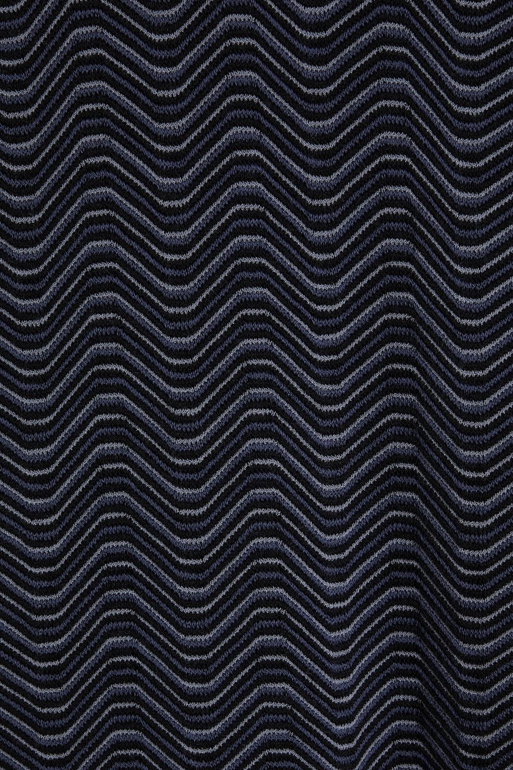 MISSONI تي شيرت من مزيج الصوف بحبكة الجاكار