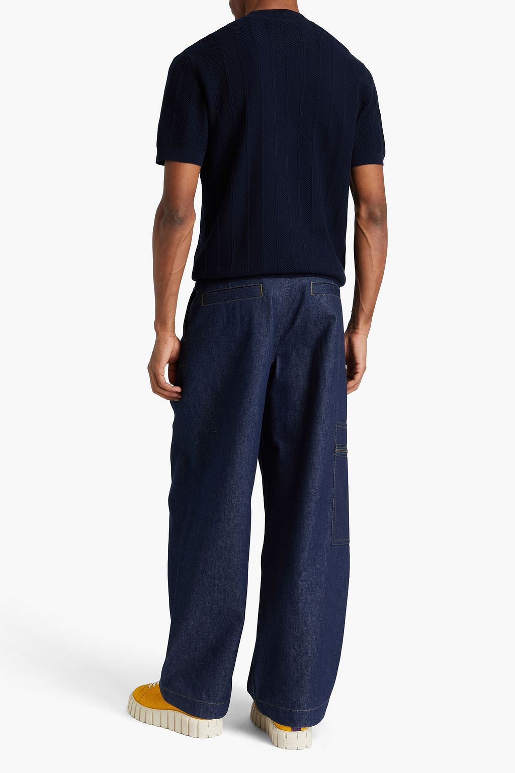 MISSONI Jacquard-knit cotton T-shirt
