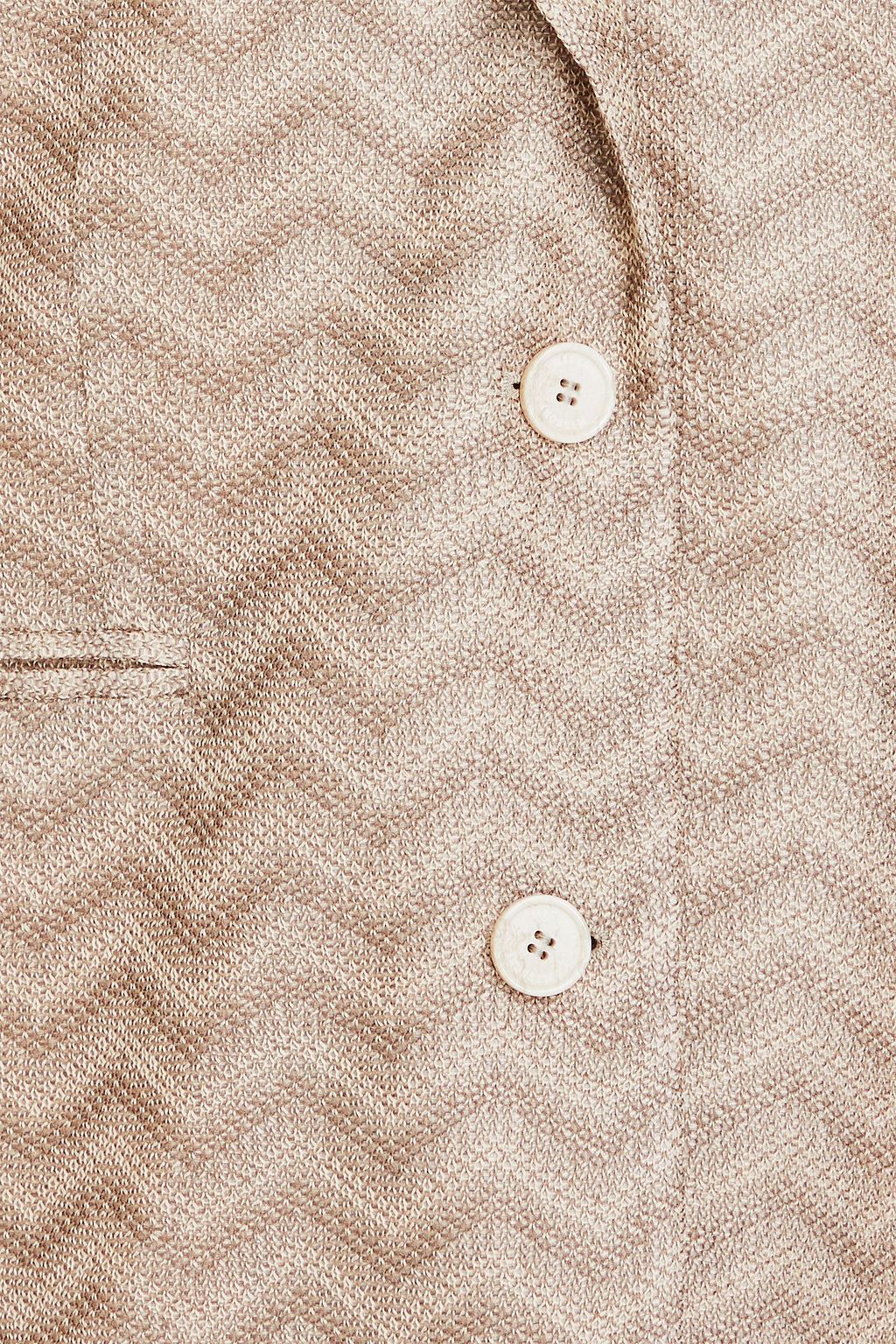 MISSONI Crochet-knit cotton blazer