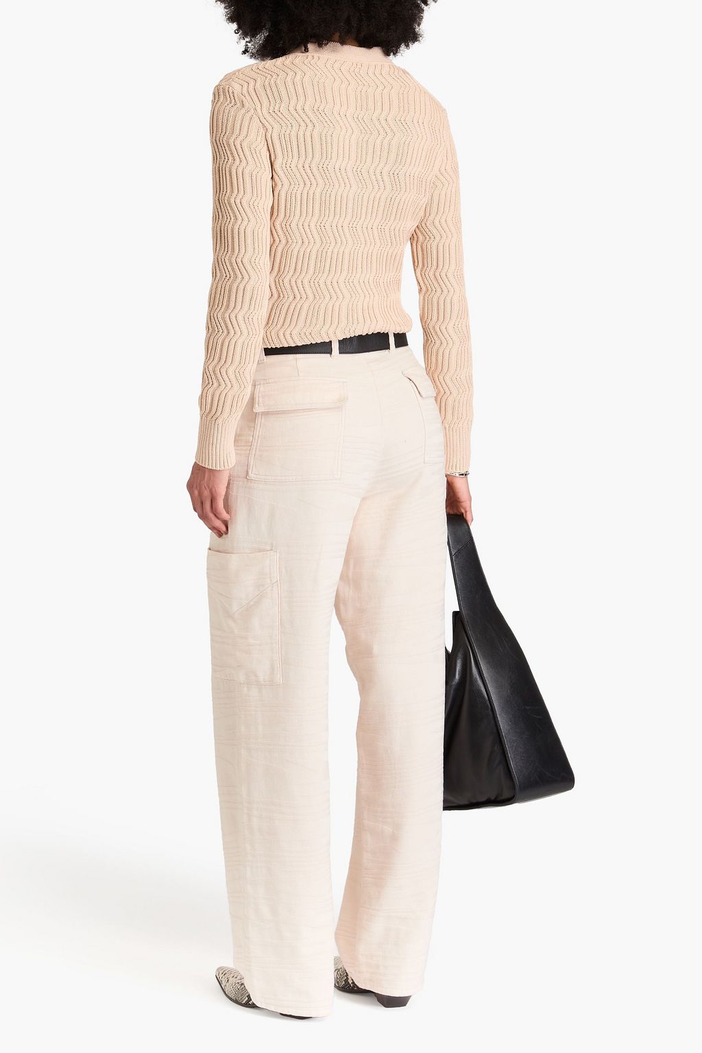MISSONI بنطلون كارغو من قطن جاكار