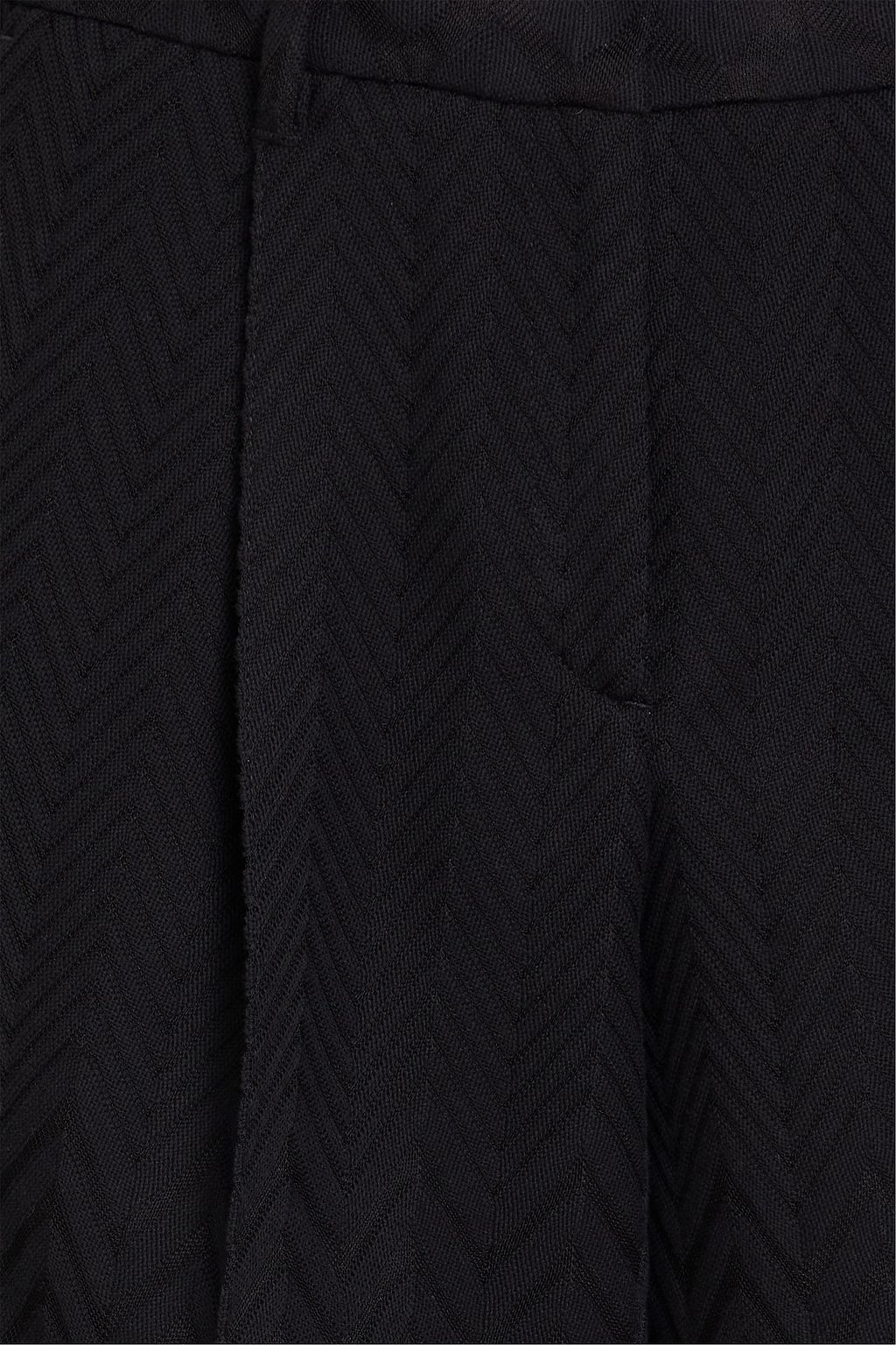 MISSONI بنطلون بأرجل مستقيمة مصنوع من مزيج من القطن بحبكة كروشيه