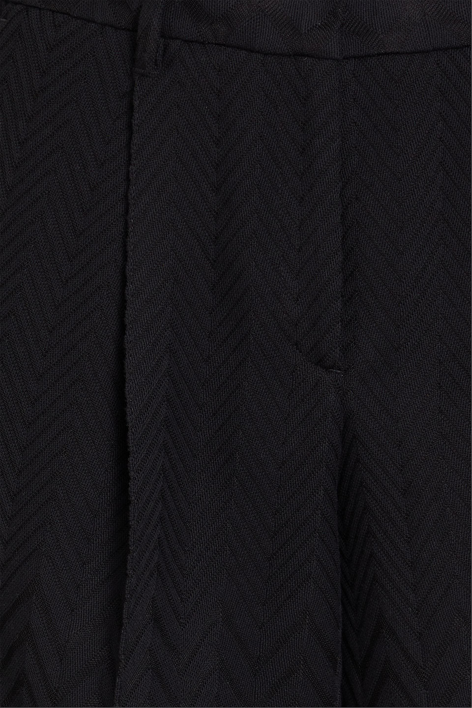 MISSONI CROCHET-KNIT COTTON-BLEND STRAIGHT-LEG PANTS