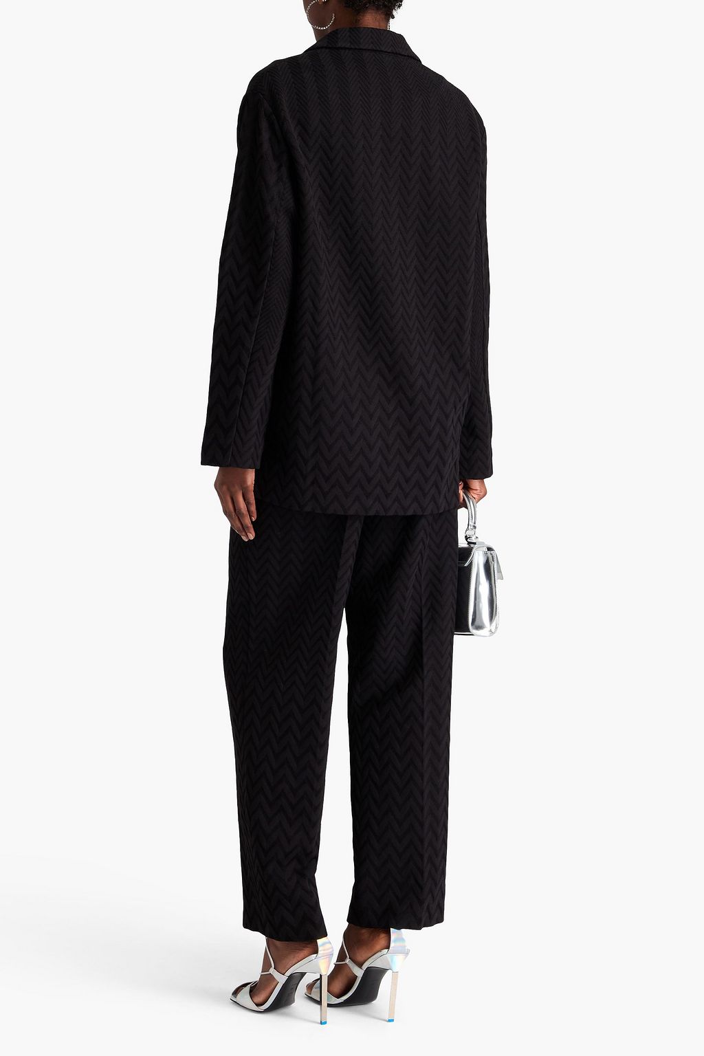 MISSONI コットン混 ダブルブレストブレザー