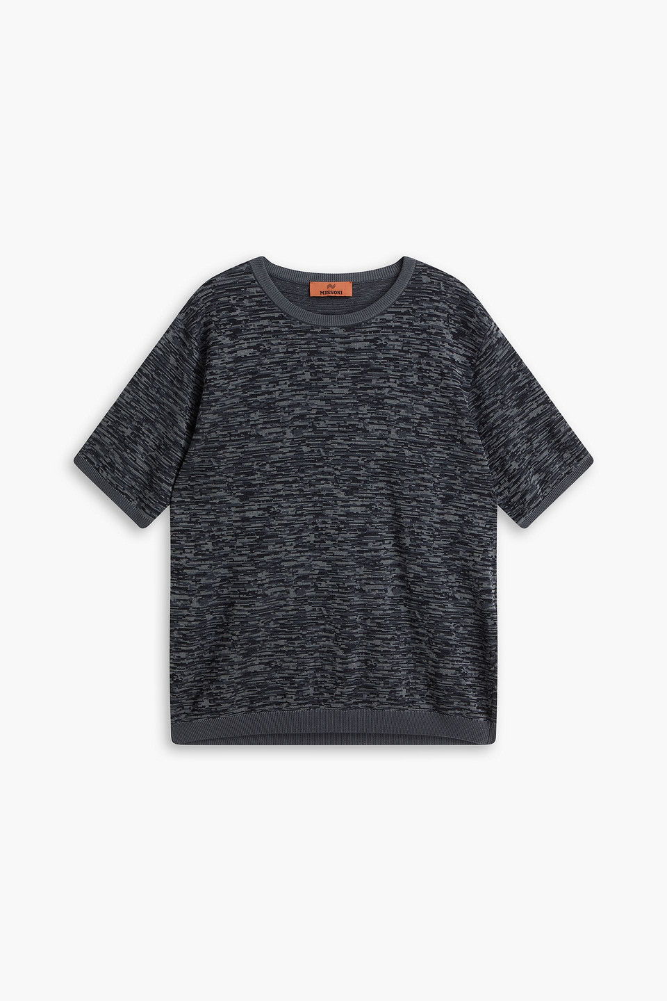 Missoni Space-dyed T-shirt In Dark Grey