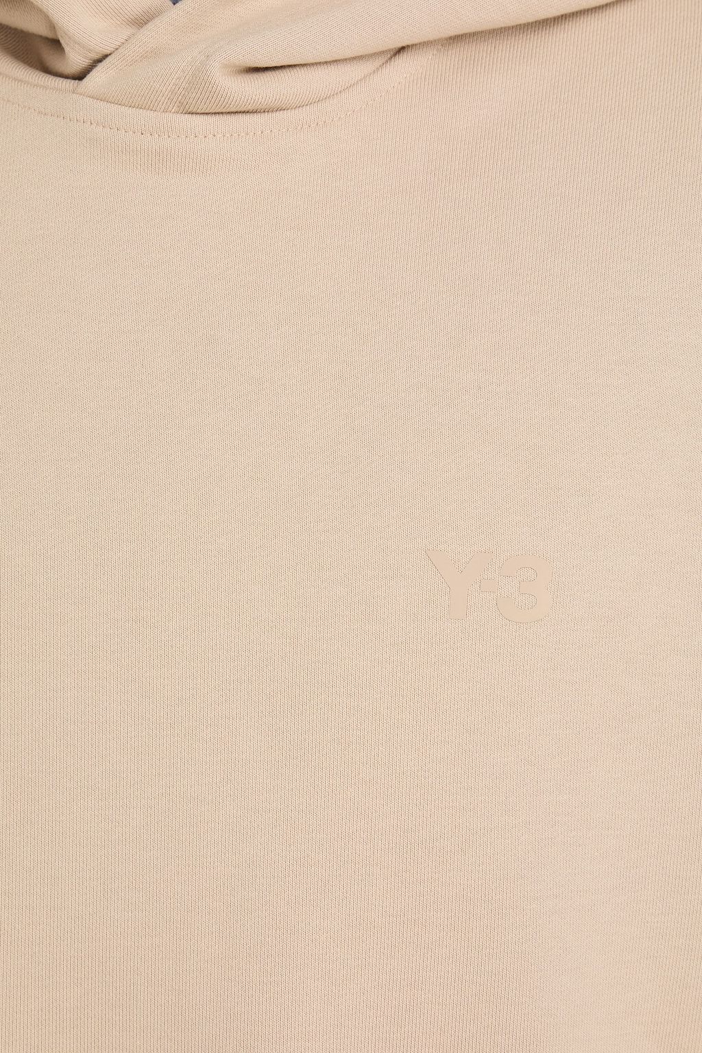 Y-3 كنزة هودي من مزيج من قطن تيري فرنسي