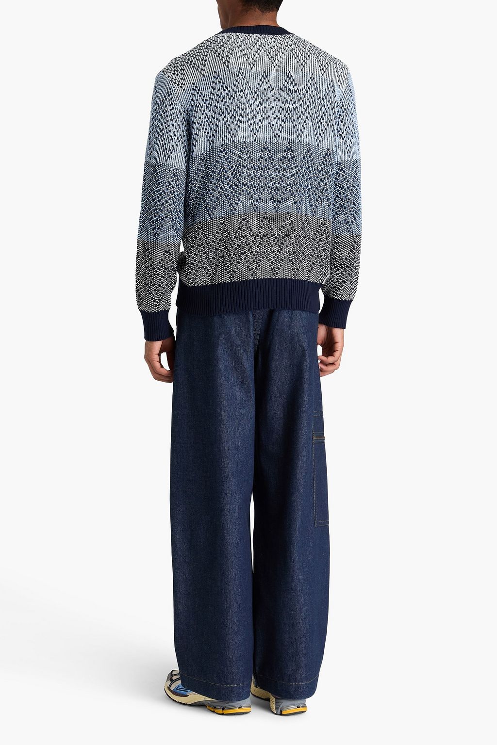 MISSONI كنزة رياضية من القطن بحبكة الجاكار