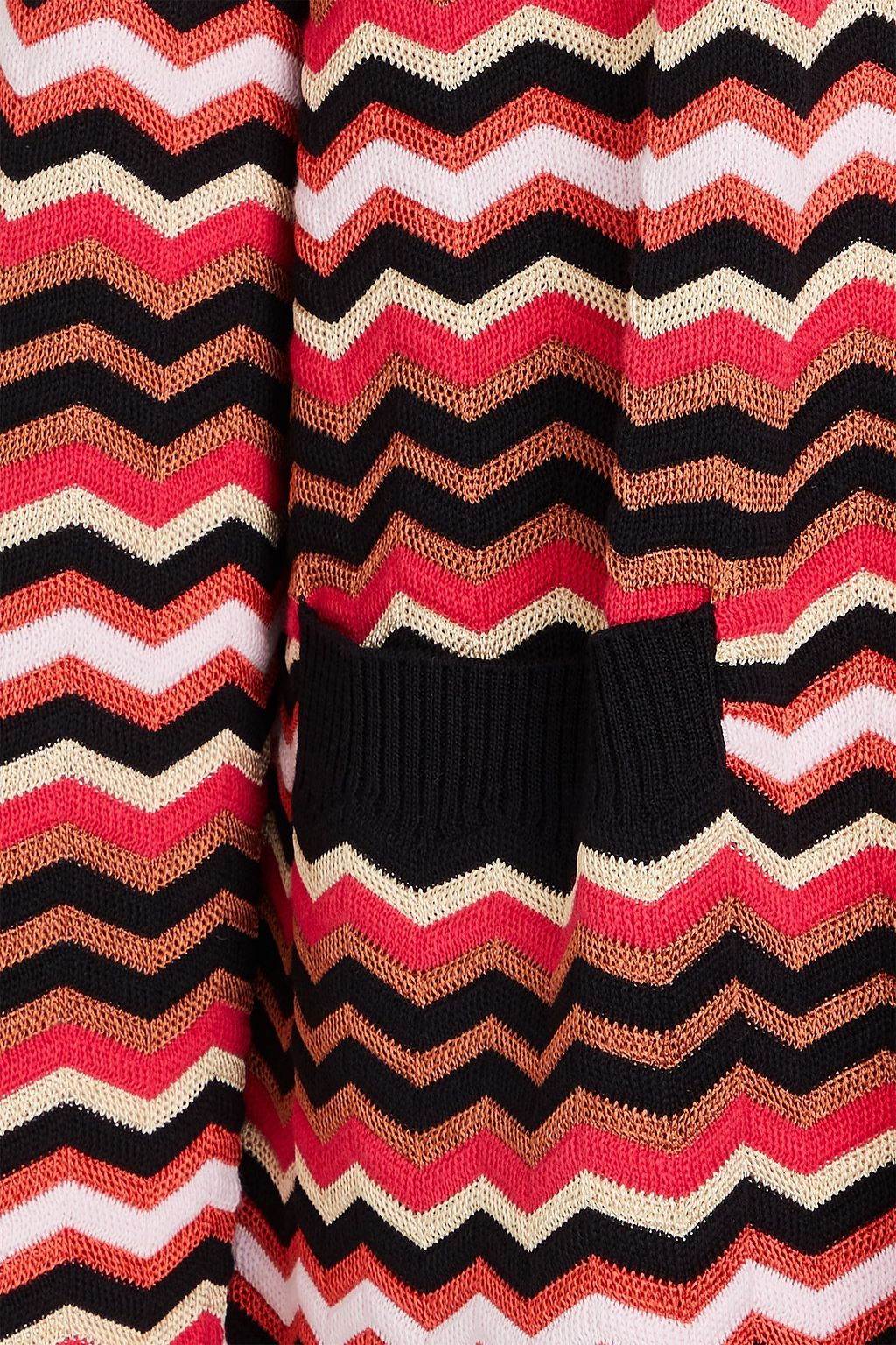 MISSONI كارديغان مصنوع من مزيج من القطن بحبكة كروشيه