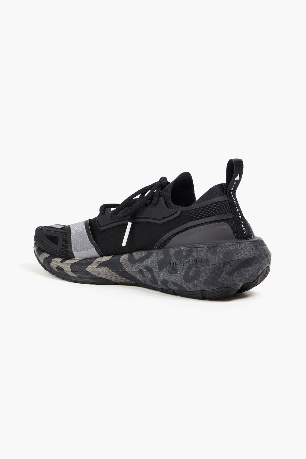 ADIDAS BY STELLA MCCARTNEY حذاء سنيكرز "’ألترا بوست 23"’ مصنوع من قماش عازل بطبعات والمطاط ونسيج بحبكة مطاطية