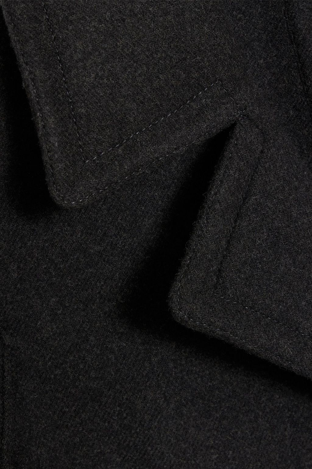 VALENTINO GARAVANI Appliquéd wool-felt coat