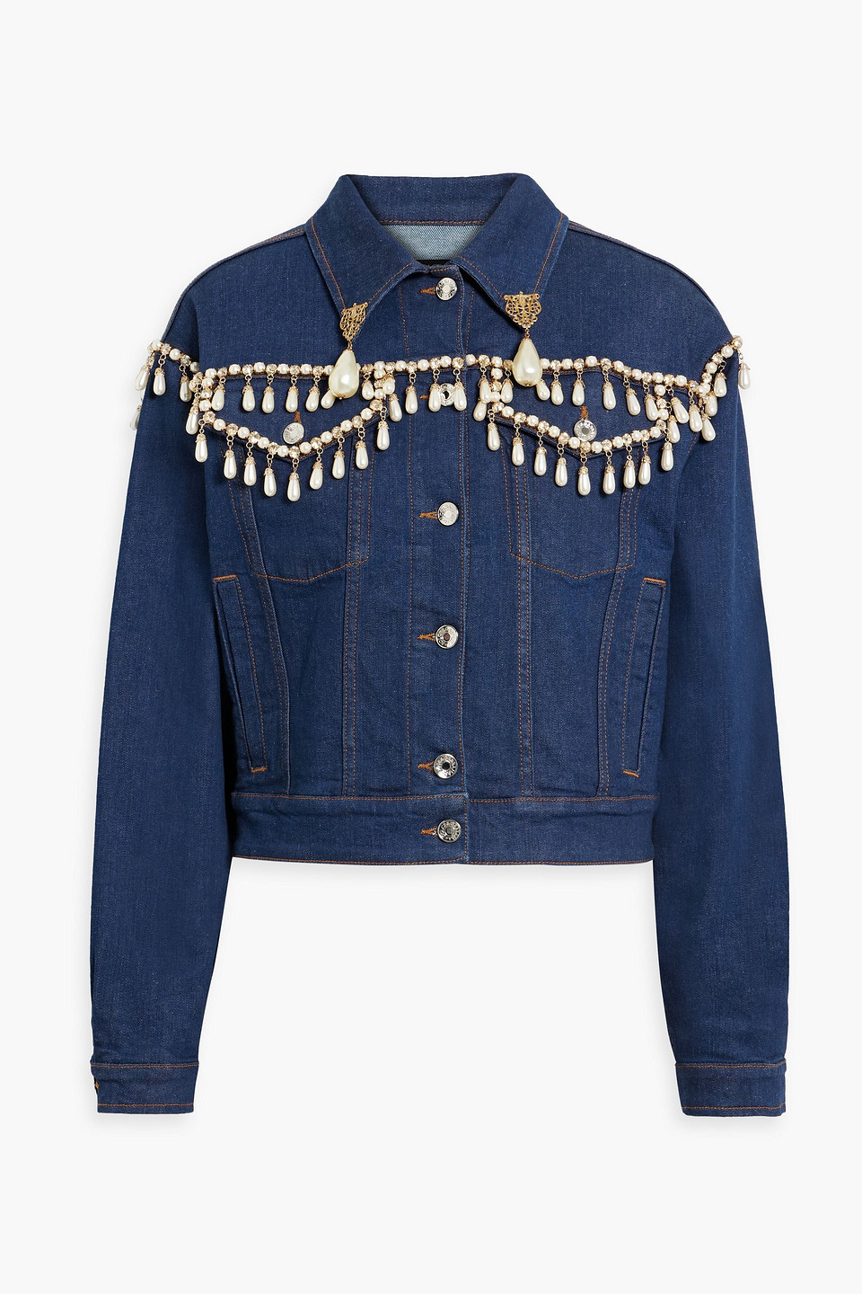 Dolce & Gabbana Denim Outerwear In Mid Denim
