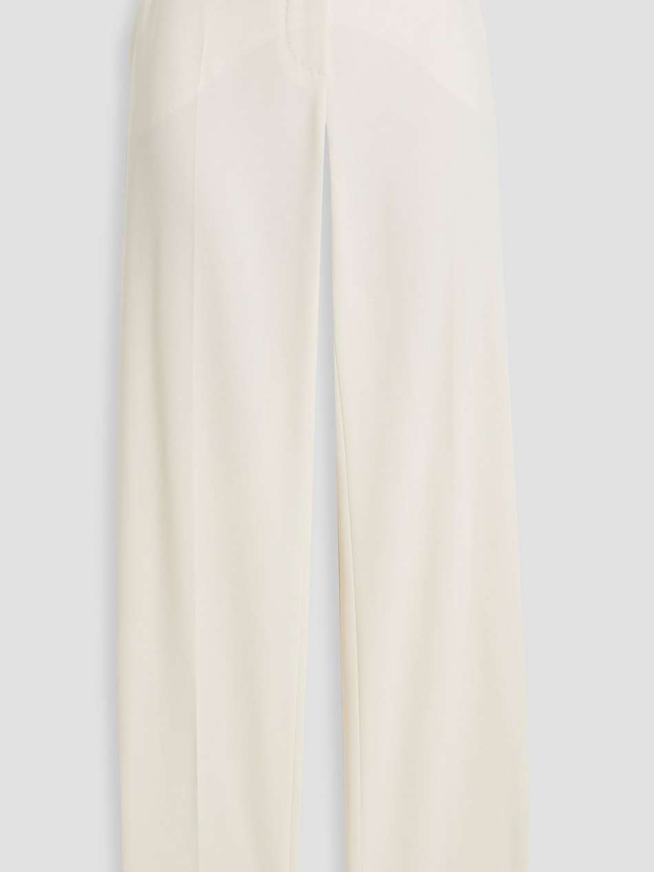 kefalos wool-blend crepe slim-leg pants