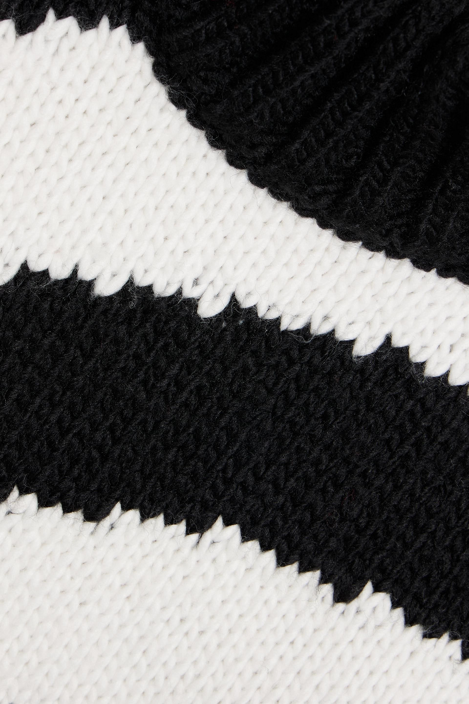 Goldbergh Jacquard-knit Turtleneck Sweater In Black