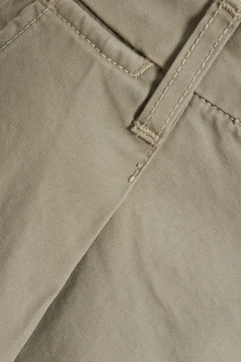 SLVRLAKE Lola cotton-twill wide-leg pants