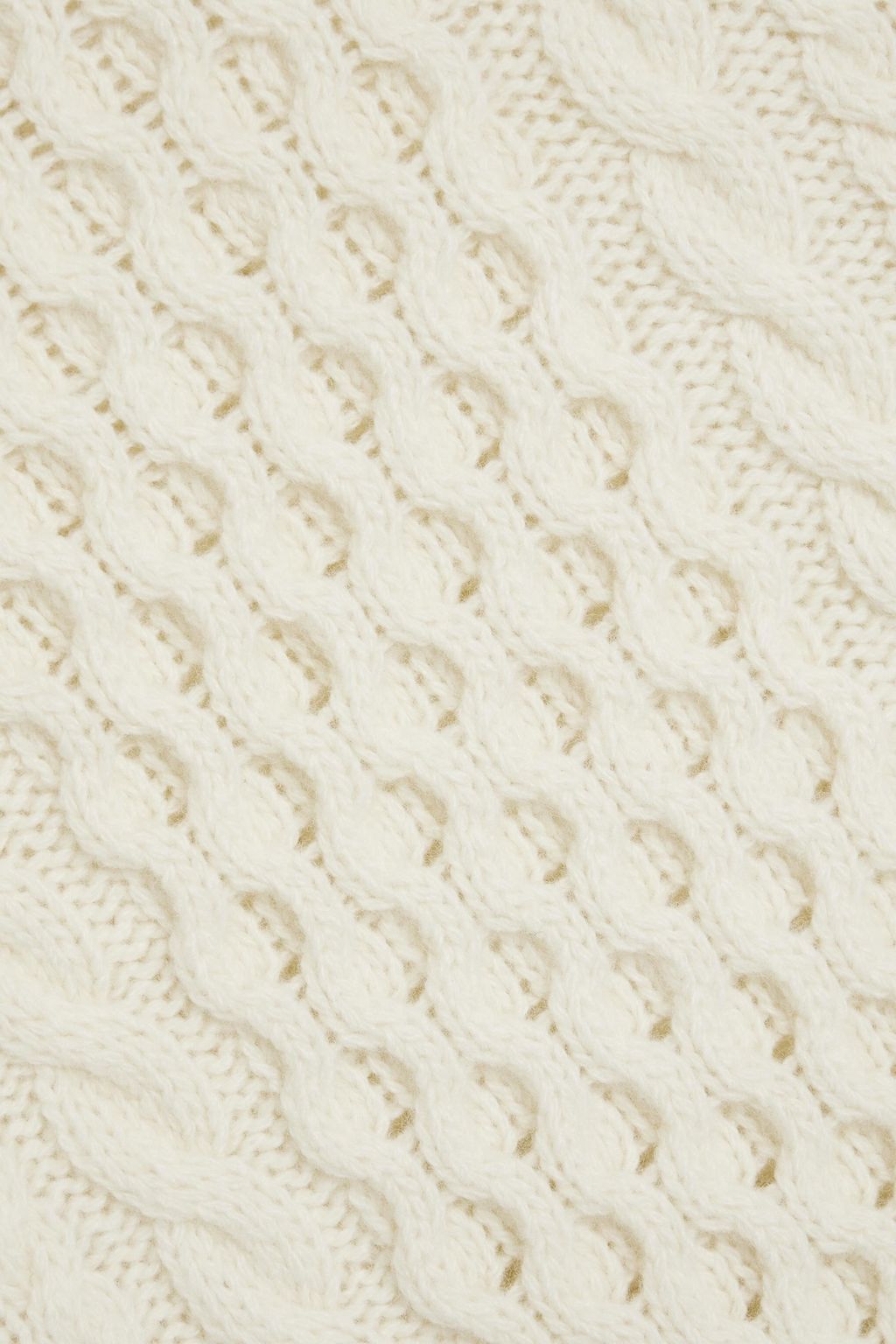 &DAUGHTER Annis cable-knit wool turtleneck sweater