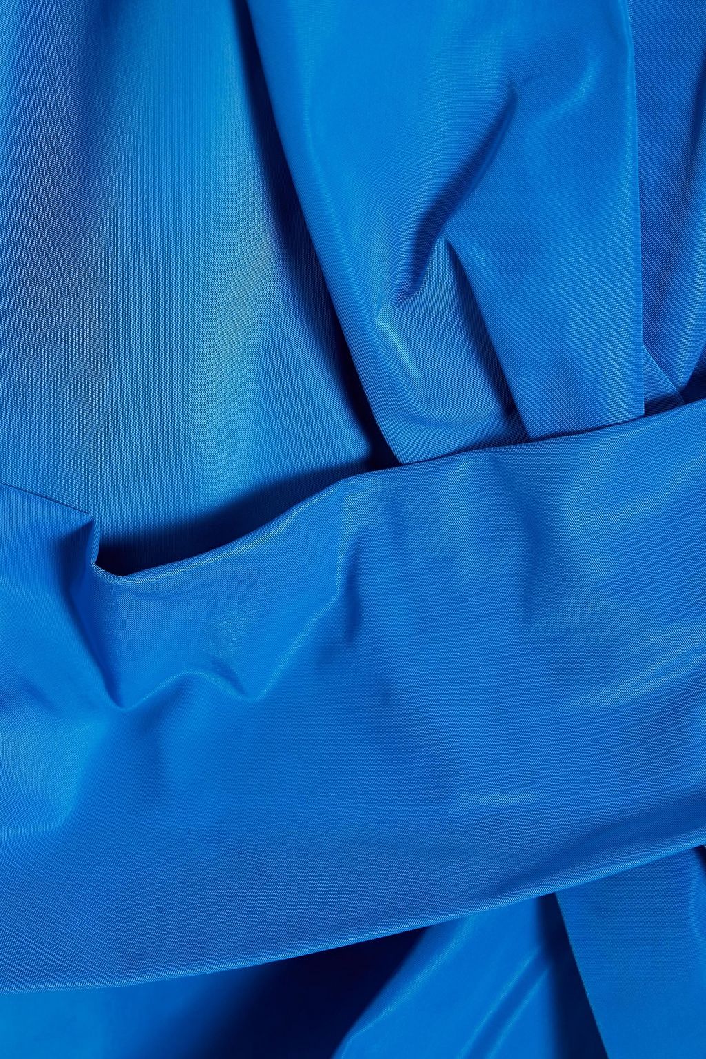 VERONICA BEARD Seema wrap-effect taffeta blouse
