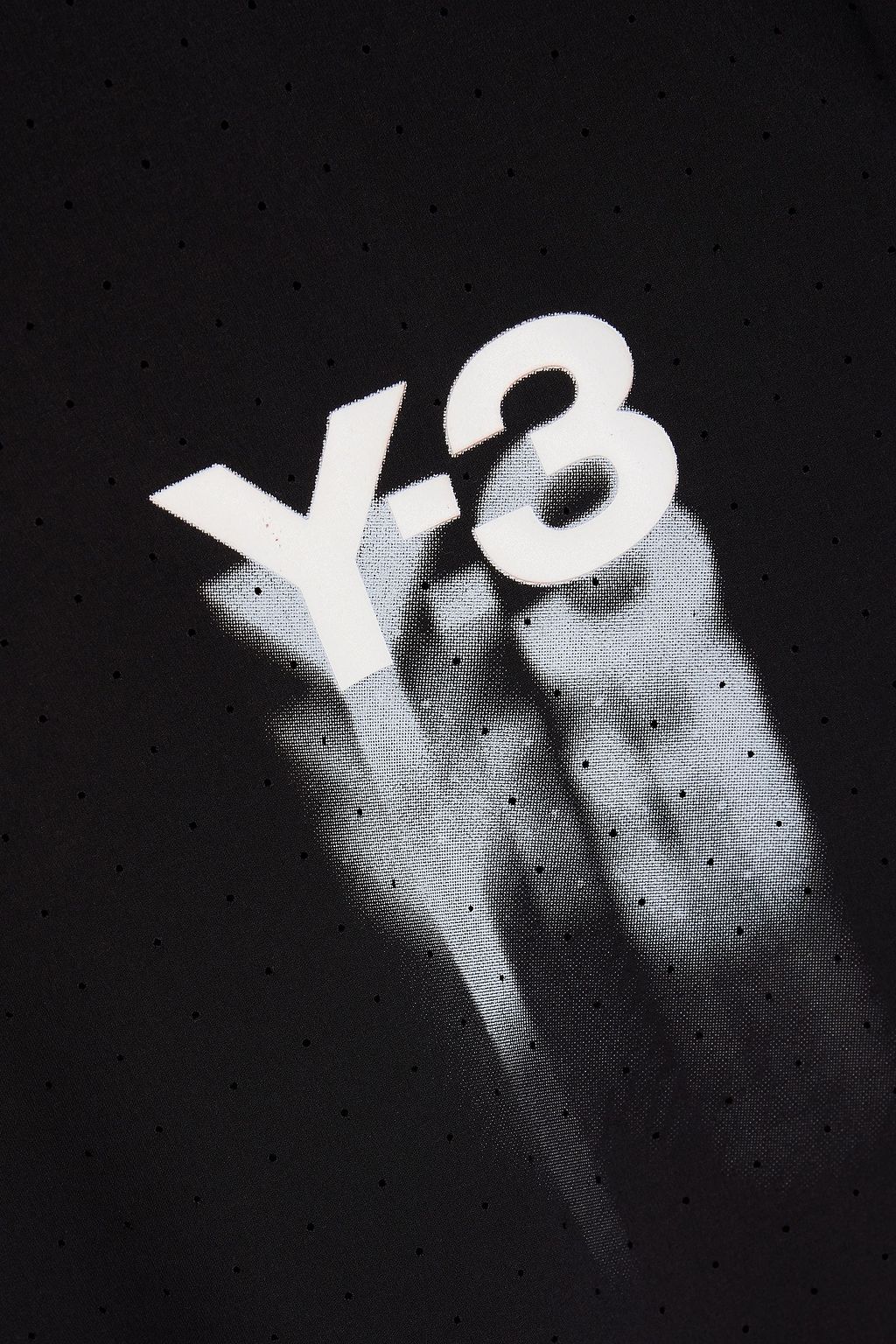 Y-3 Printed stretch-jersey tank
