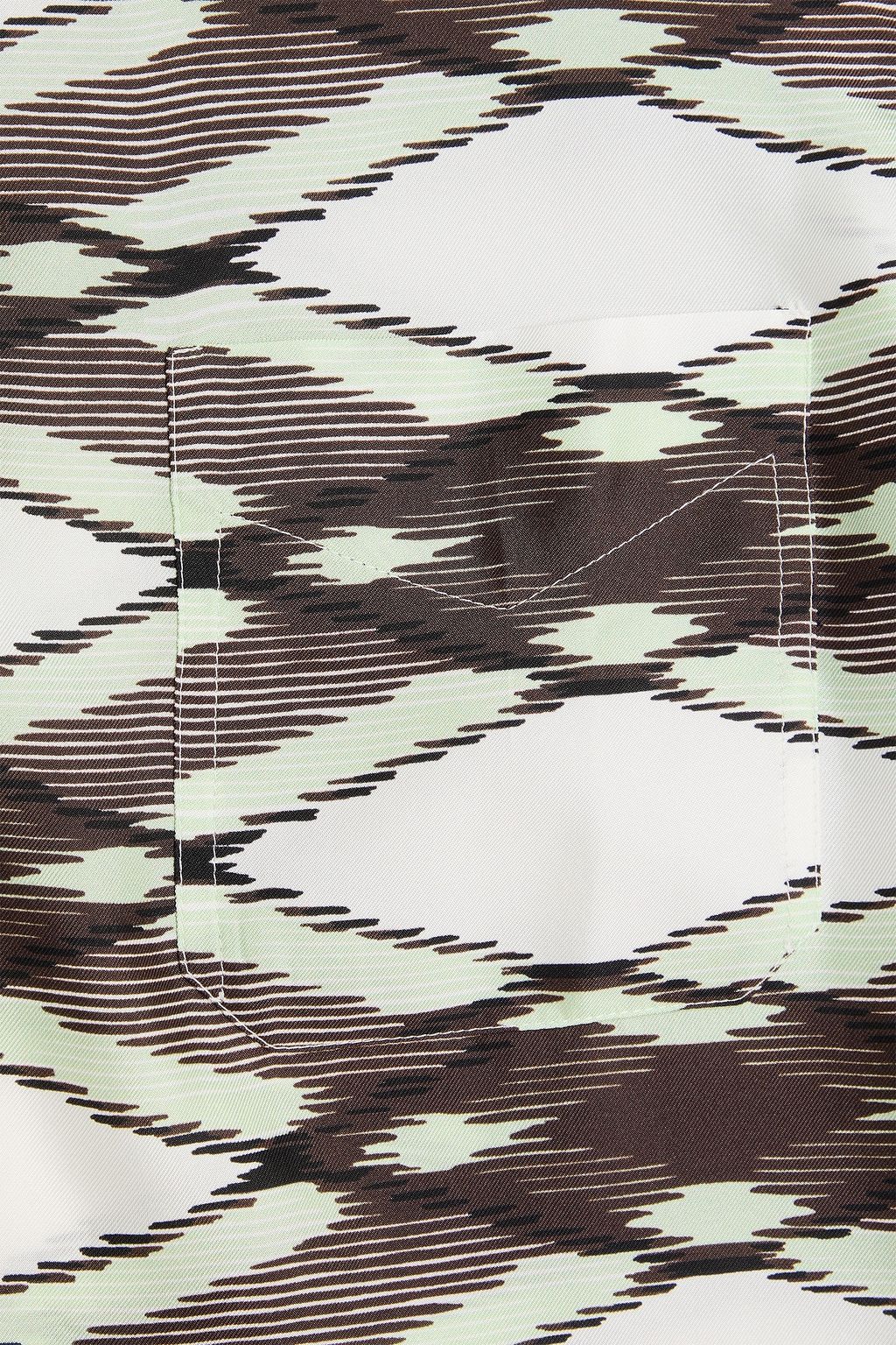 MISSONI قميص من الحرير مزين بطبعات