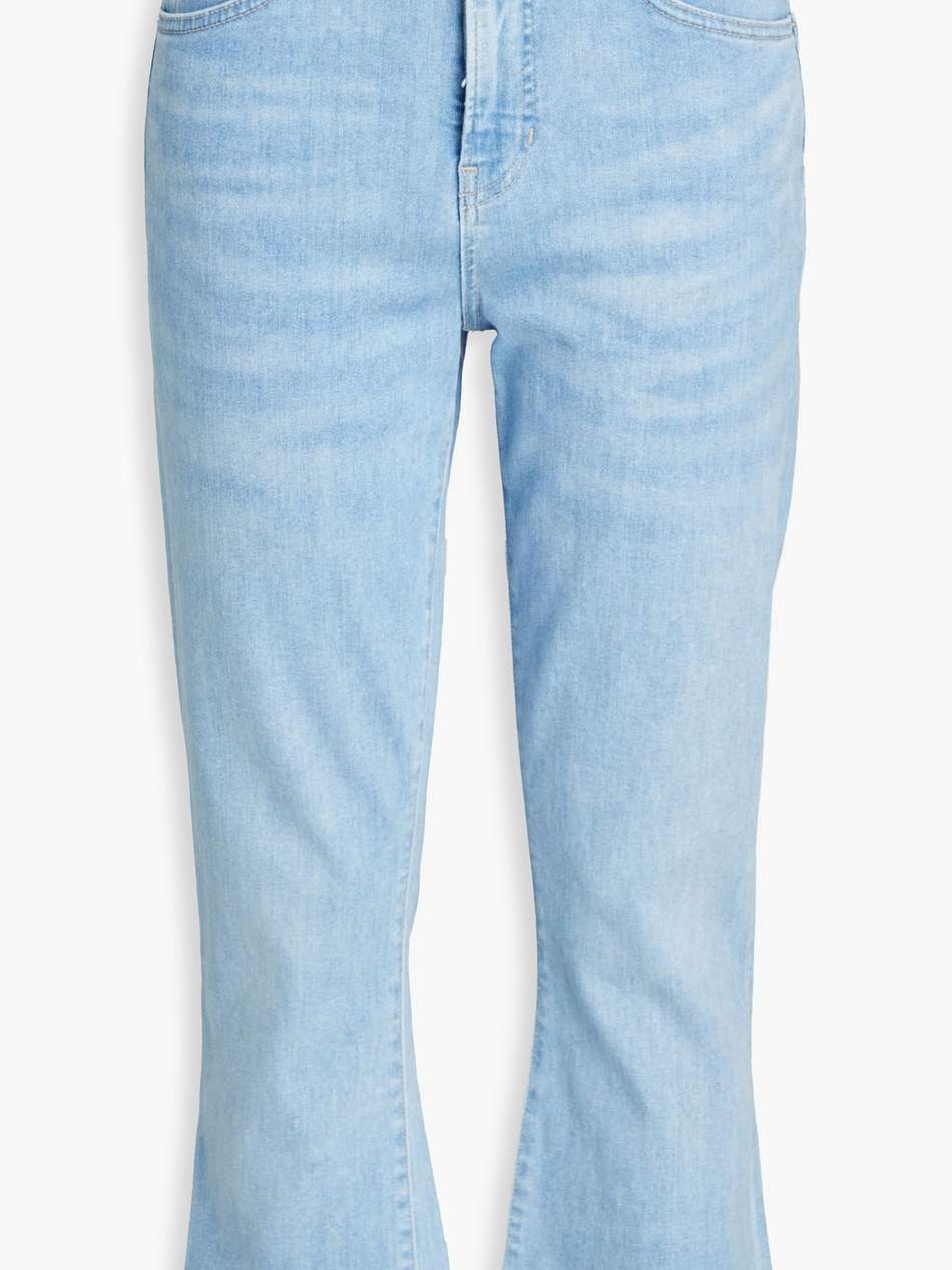 carly high-rise kick-flare jeans