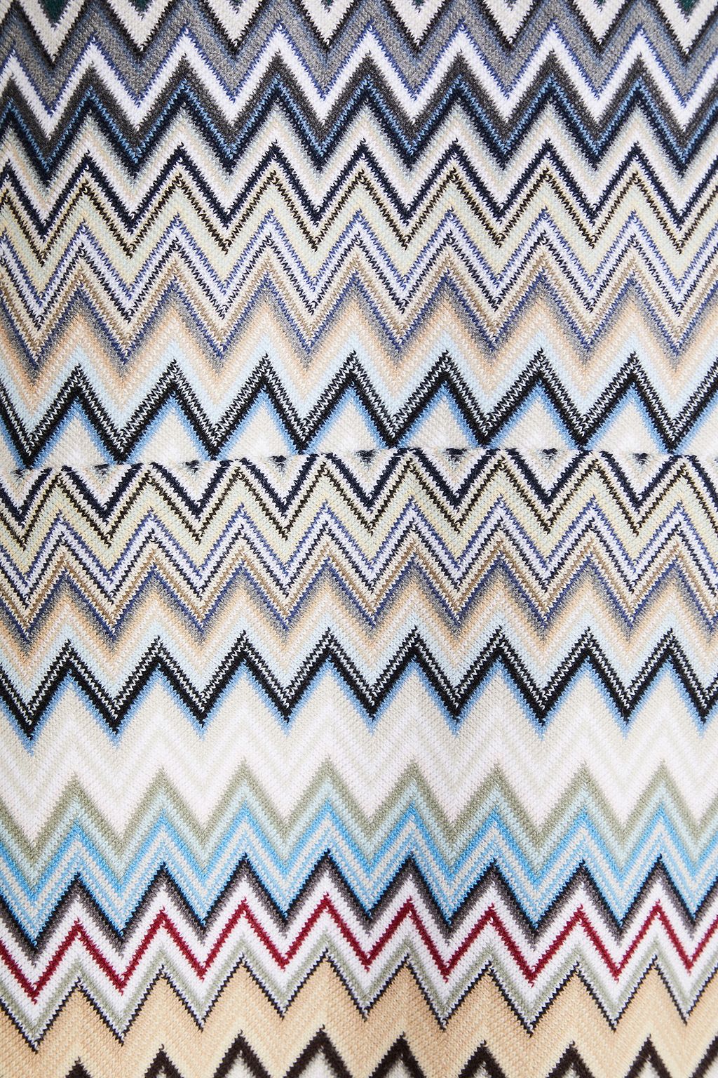 MISSONI كنزة هودي من قطن تيري فرنسي مطاطي