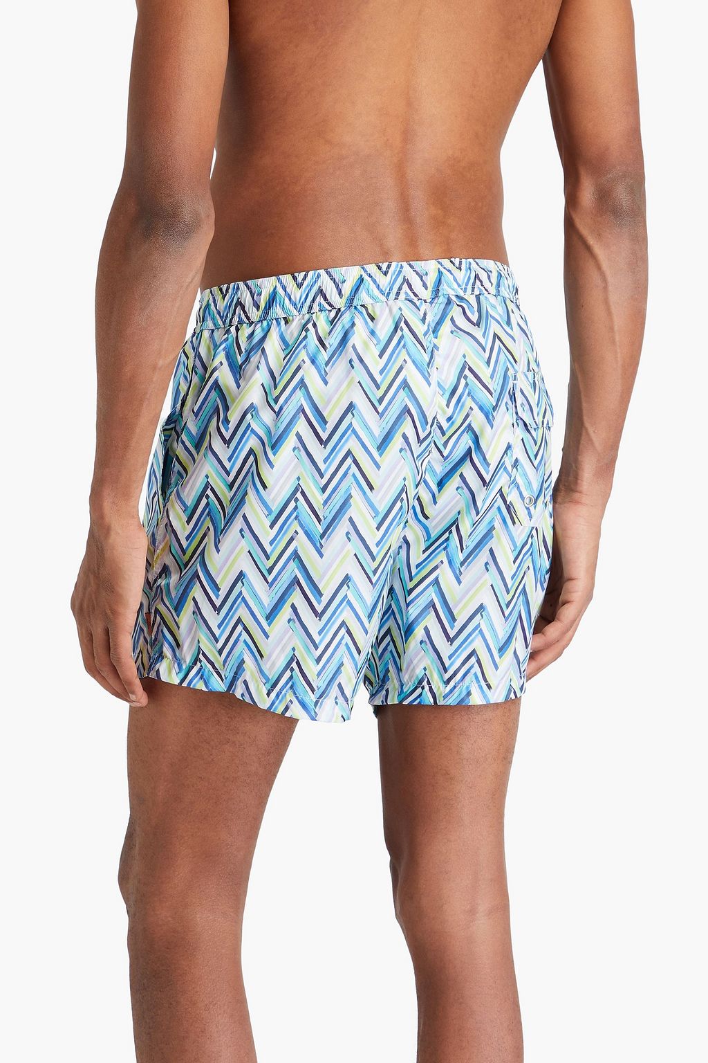 MISSONI 프린트 쇼트 스윔 쇼츠