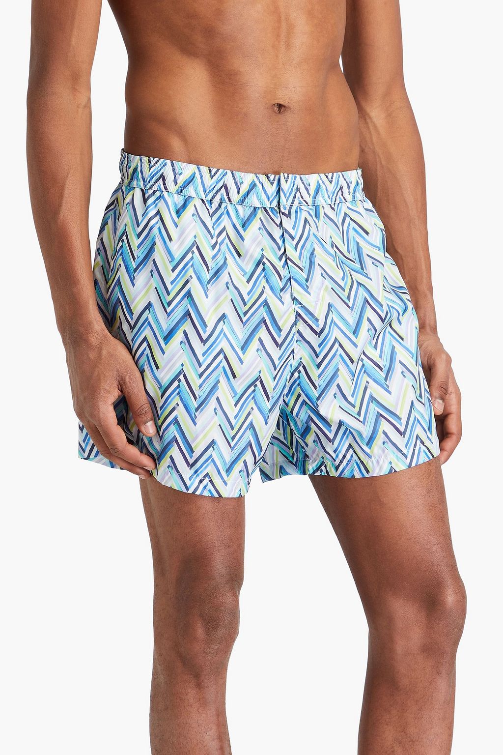MISSONI 프린트 쇼트 스윔 쇼츠