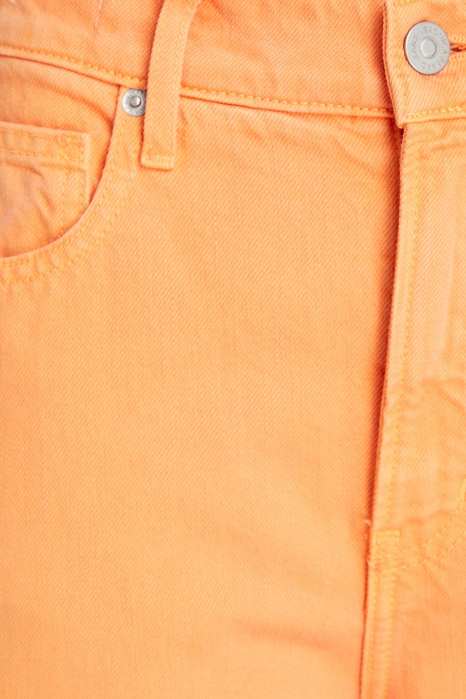 Veronica Beard Taylor Dégradé High-rise Wide-leg Jeans In Orange