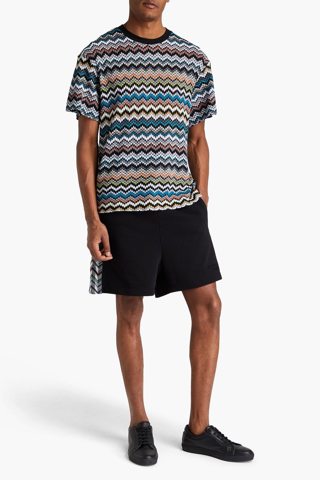 MISSONI 크로셰 니트 티셔츠