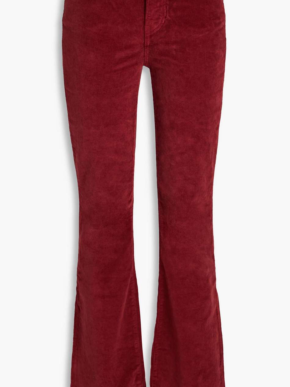 cameron cotton-blend corduroy bootcut pants