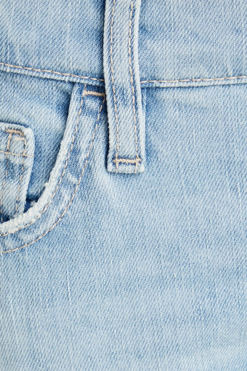 FRAME LE GARCON MID-RISE STRAIGHT-LEG JEANS