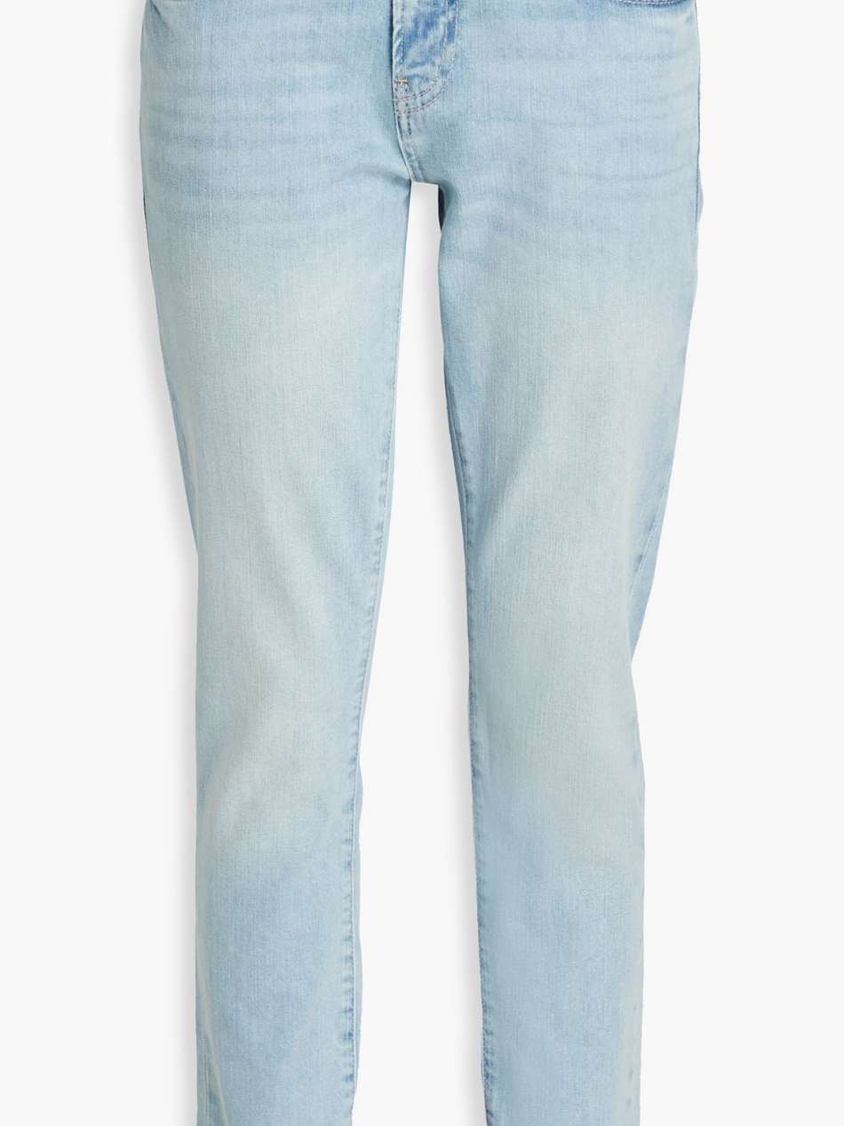 le garcon mid-rise straight-leg jeans
