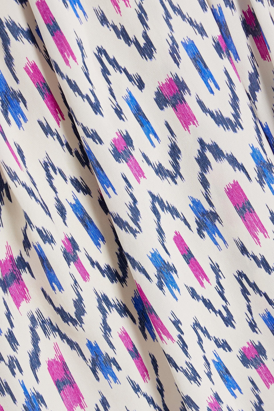 ISABEL MARANT ÉTOILE ASSIA PRINTED CREPE DE CHINE MINI SKIRT