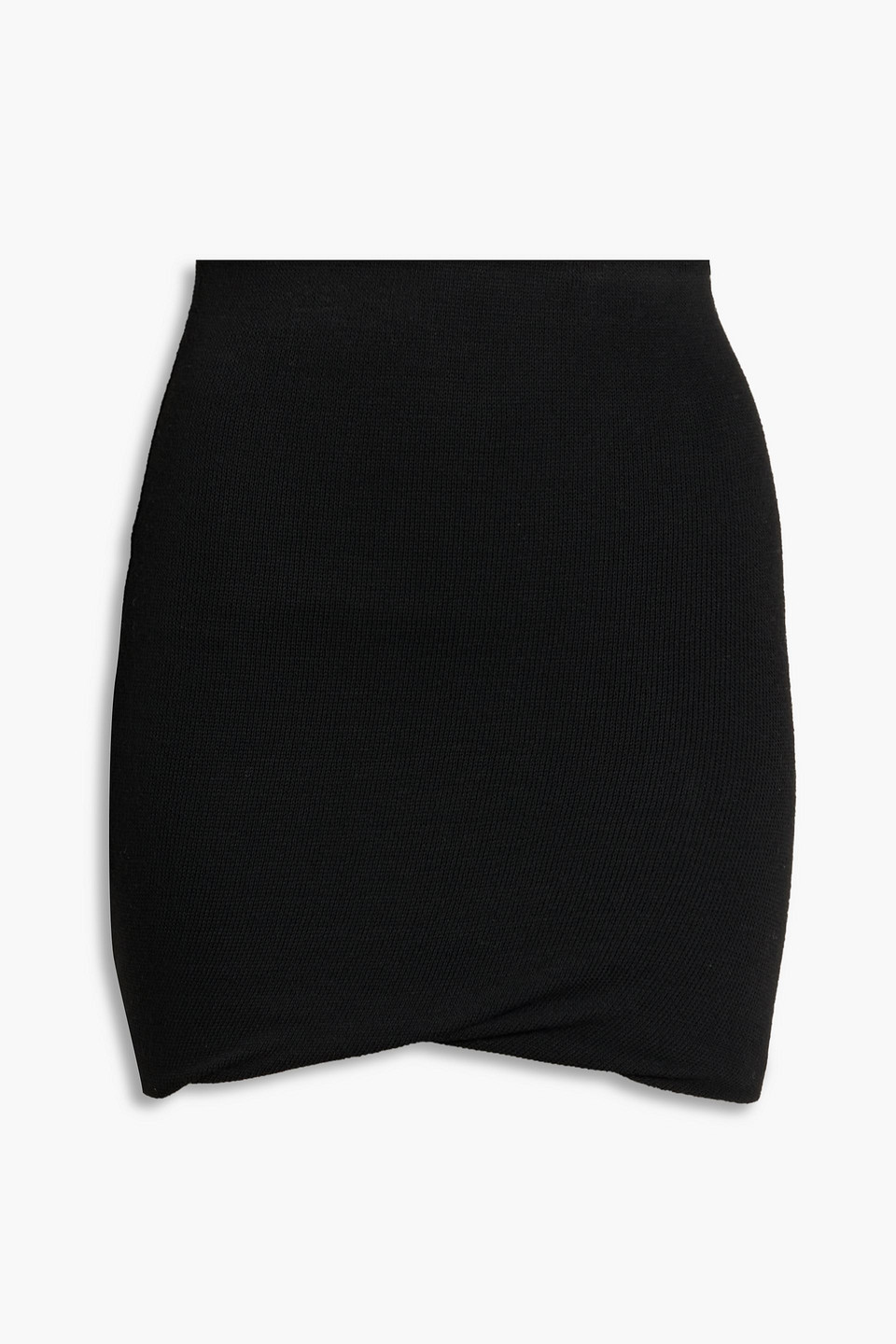 Isabel Marant Étoile Jalna Knitted Mini Skirt In Black