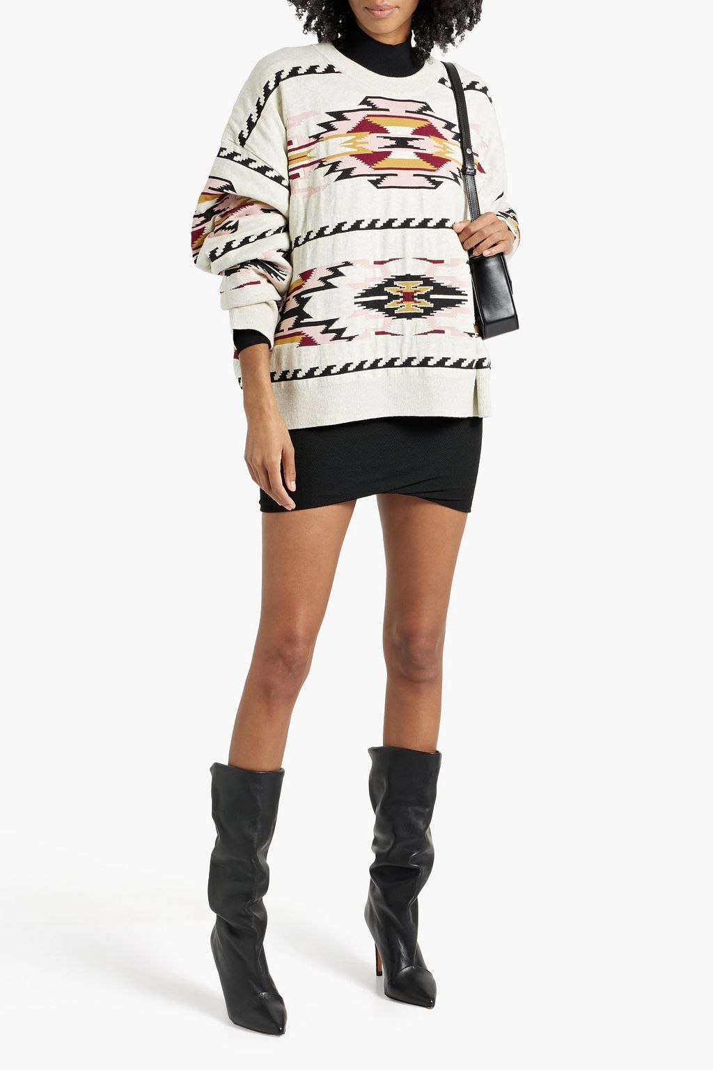 MARANT ÉTOILE Jalna knitted mini skirt