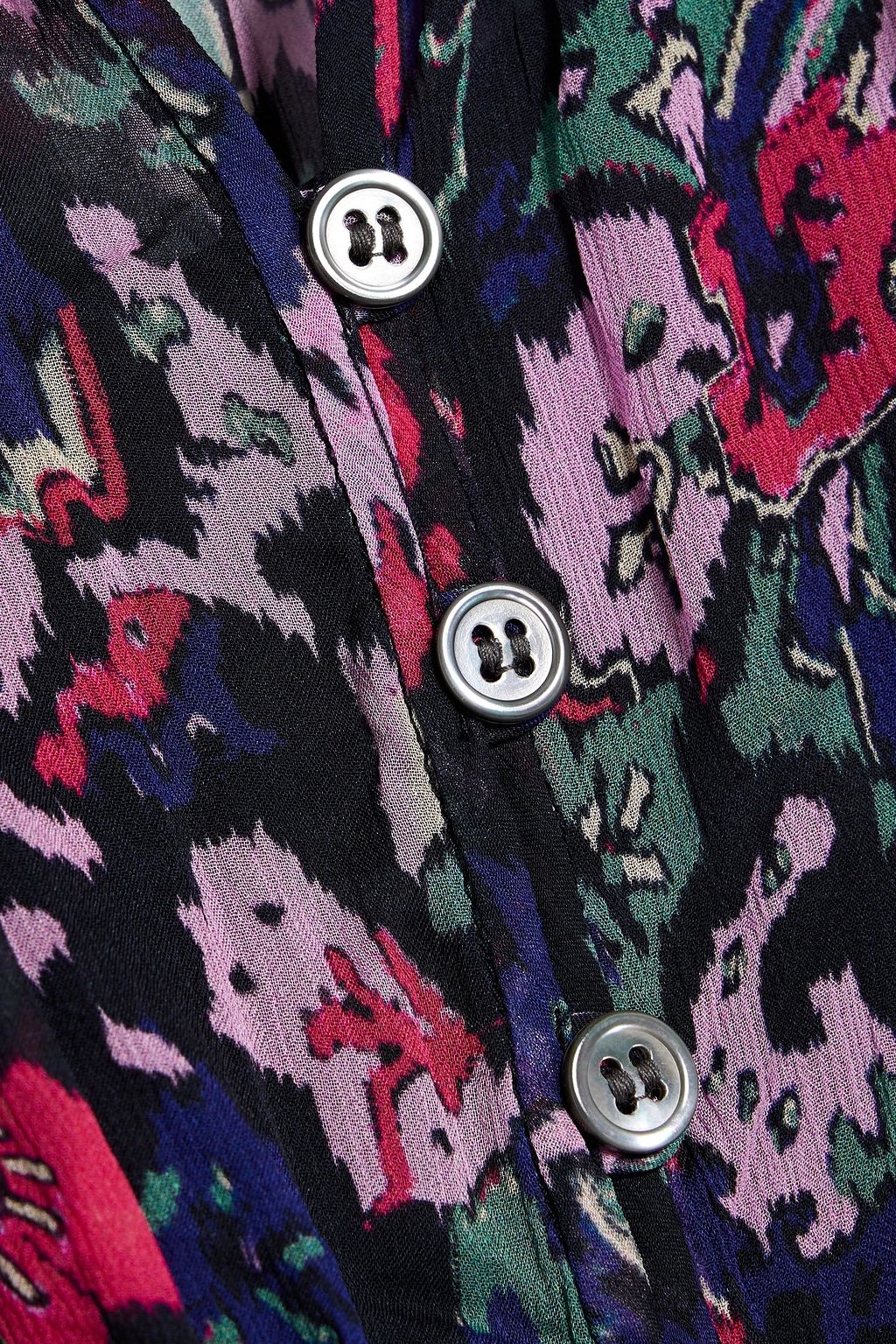 MARANT ÉTOILE Saureli printed georgette midi dress