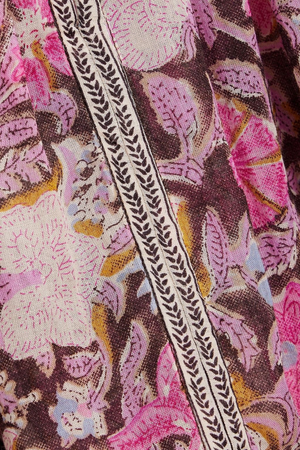 MARANT ÉTOILE Greila floral-print cotton-voile midi dress