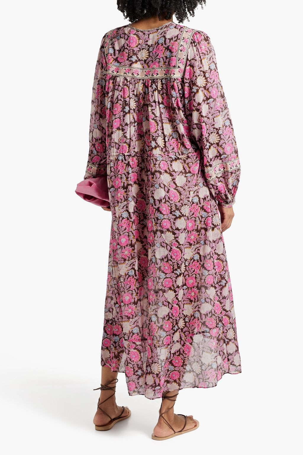 MARANT ÉTOILE Greila floral-print cotton-voile midi dress