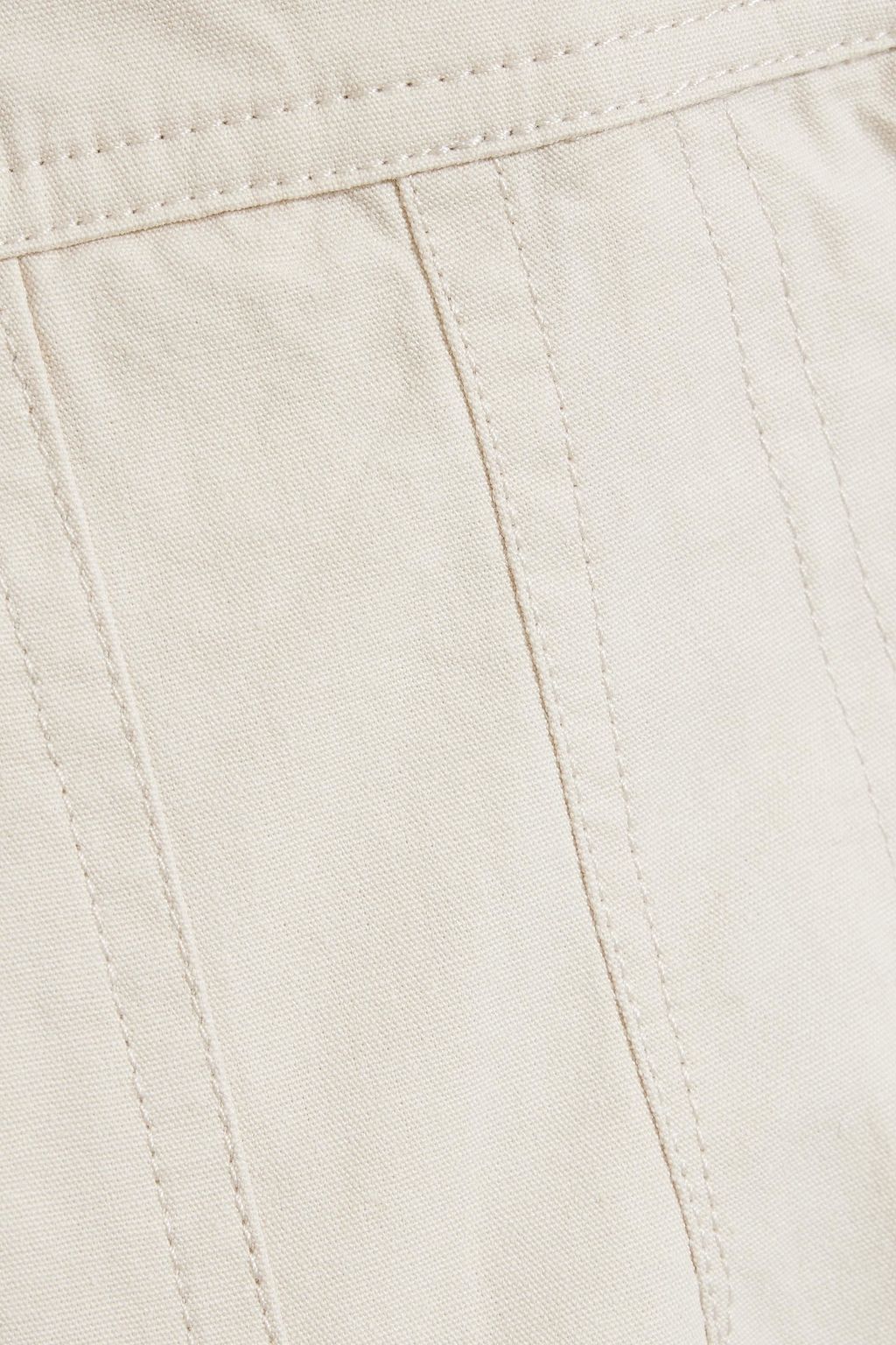 MARANT ÉTOILE 코튼 플리츠 미니 스커트