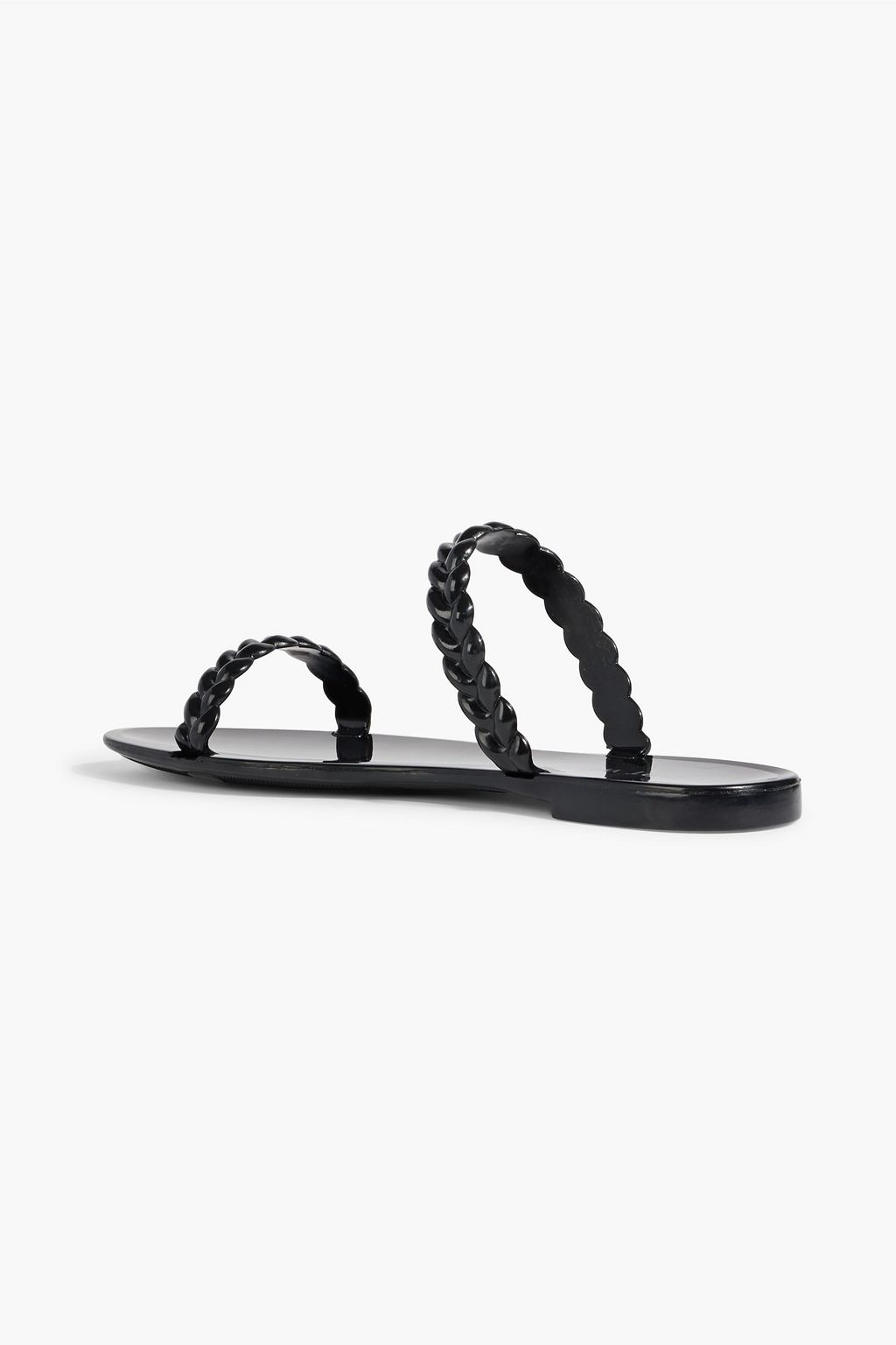 STUART WEITZMAN Sawyer braided rubber sandals