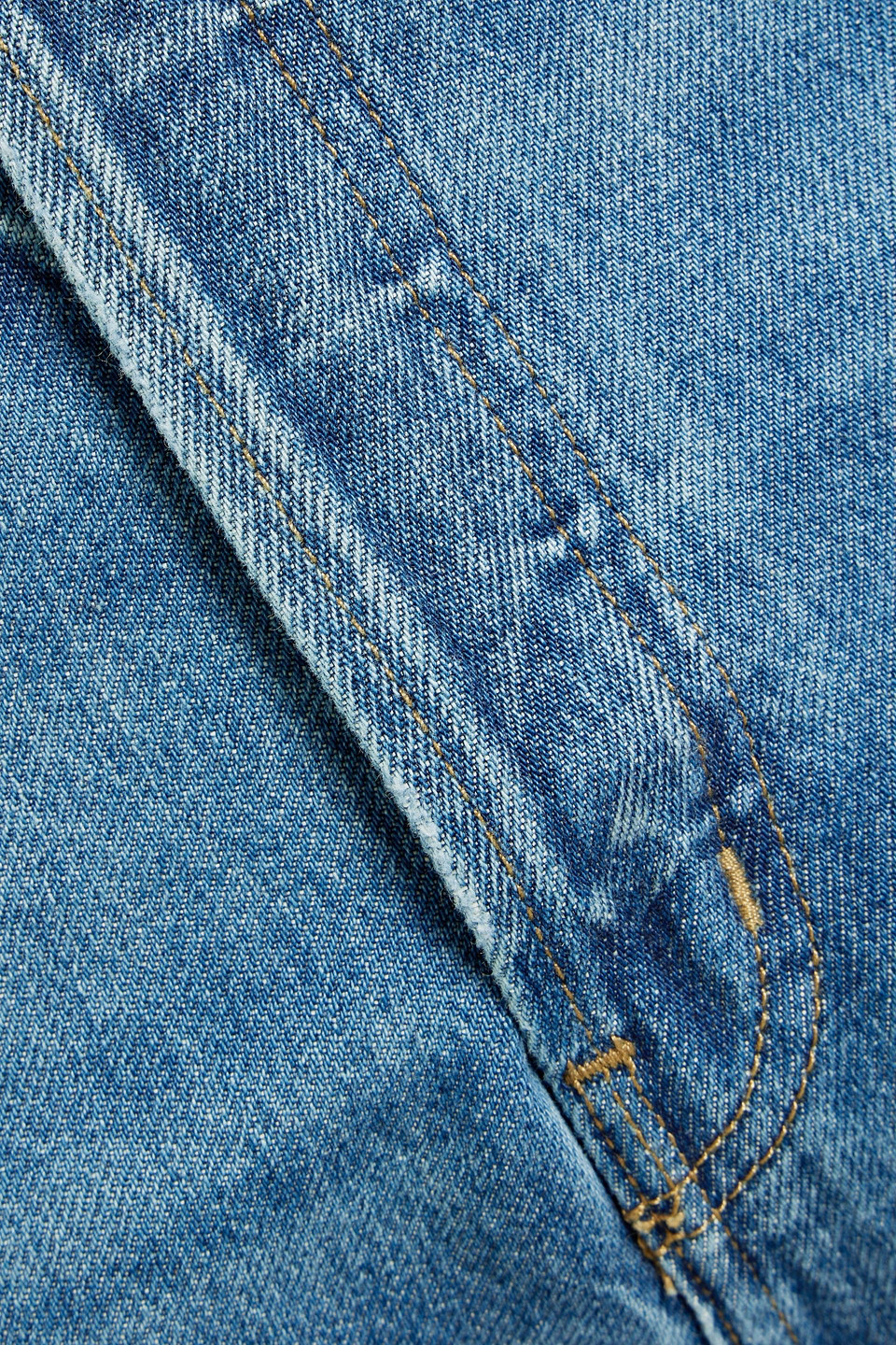 FRAME LE MEC HIGH-RISE STRAIGHT-LEG JEANS