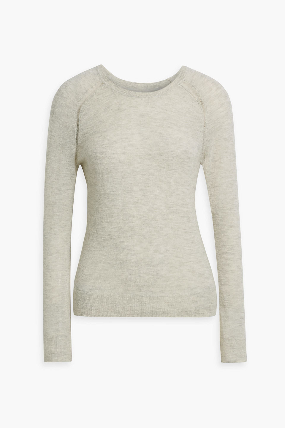 Isabel Marant Étoile Foty Knitted Sweater In Light Gray