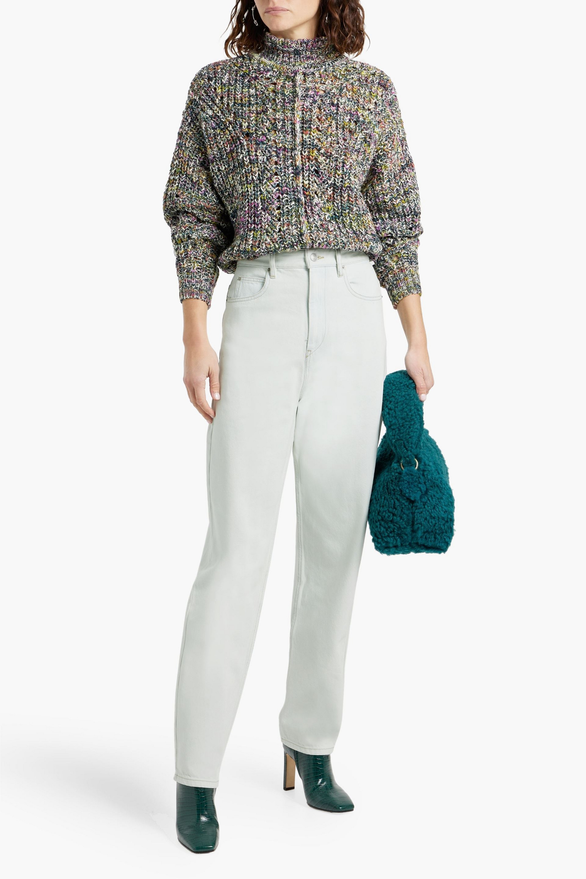 Marant Étoile Corsy high-rise tapered jeans