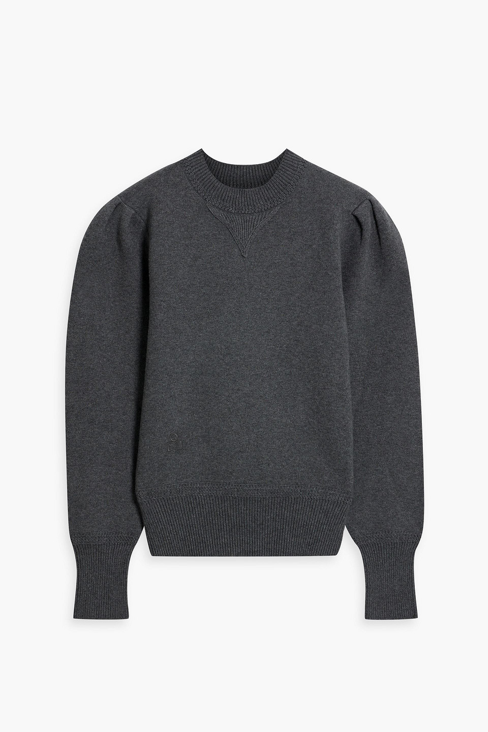Isabel Marant Étoile Kelaya Knitted Sweater In Anthracite