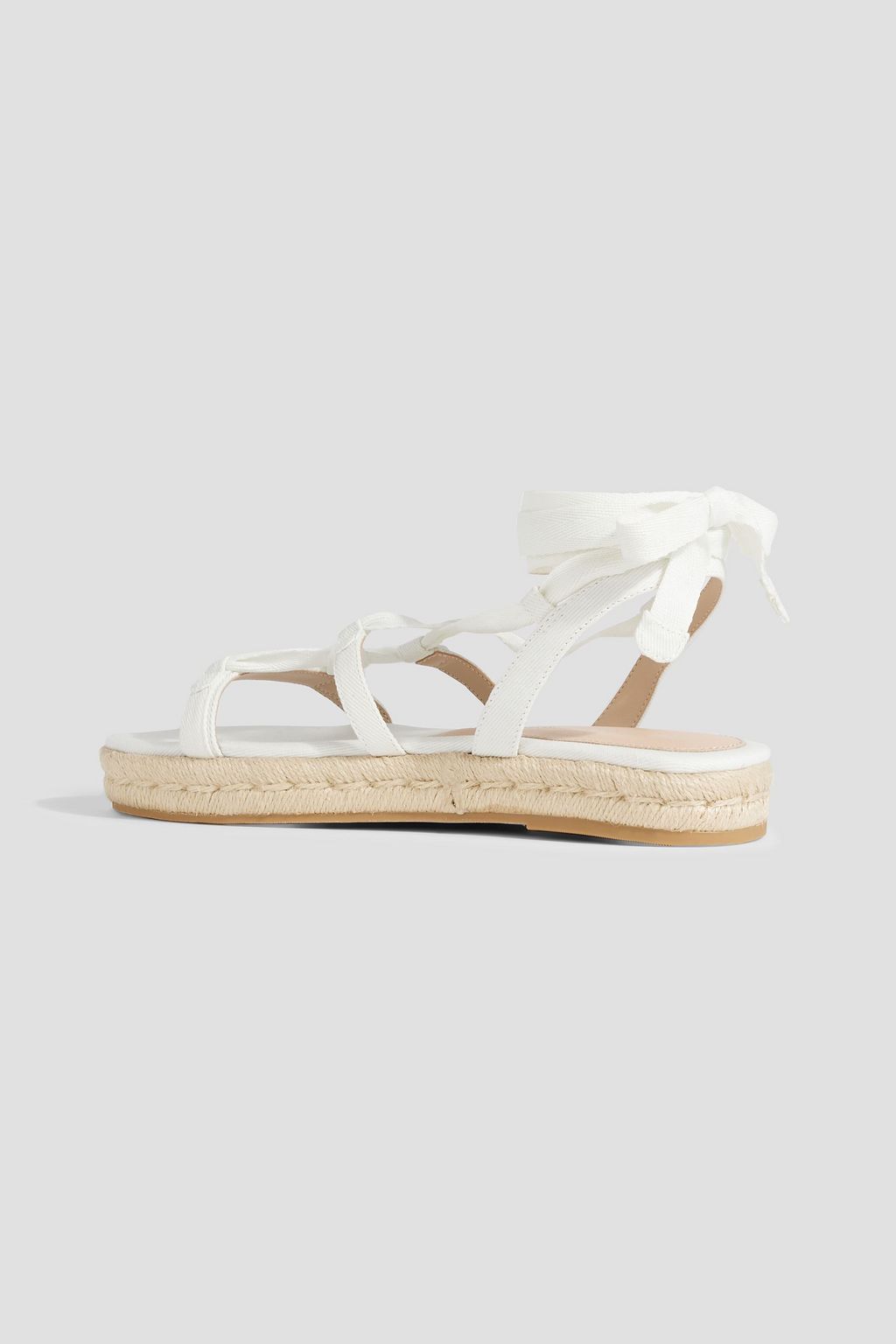 STUART WEITZMAN Altdup canvas espadrille sandals