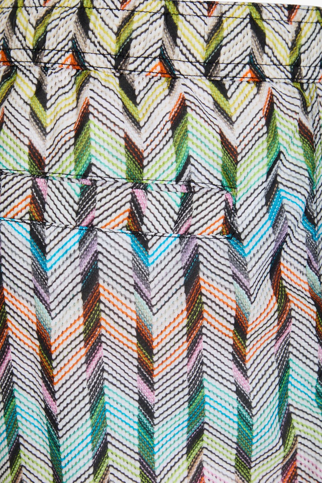 MISSONI 드레이프 장식 튤 & 저지 탑