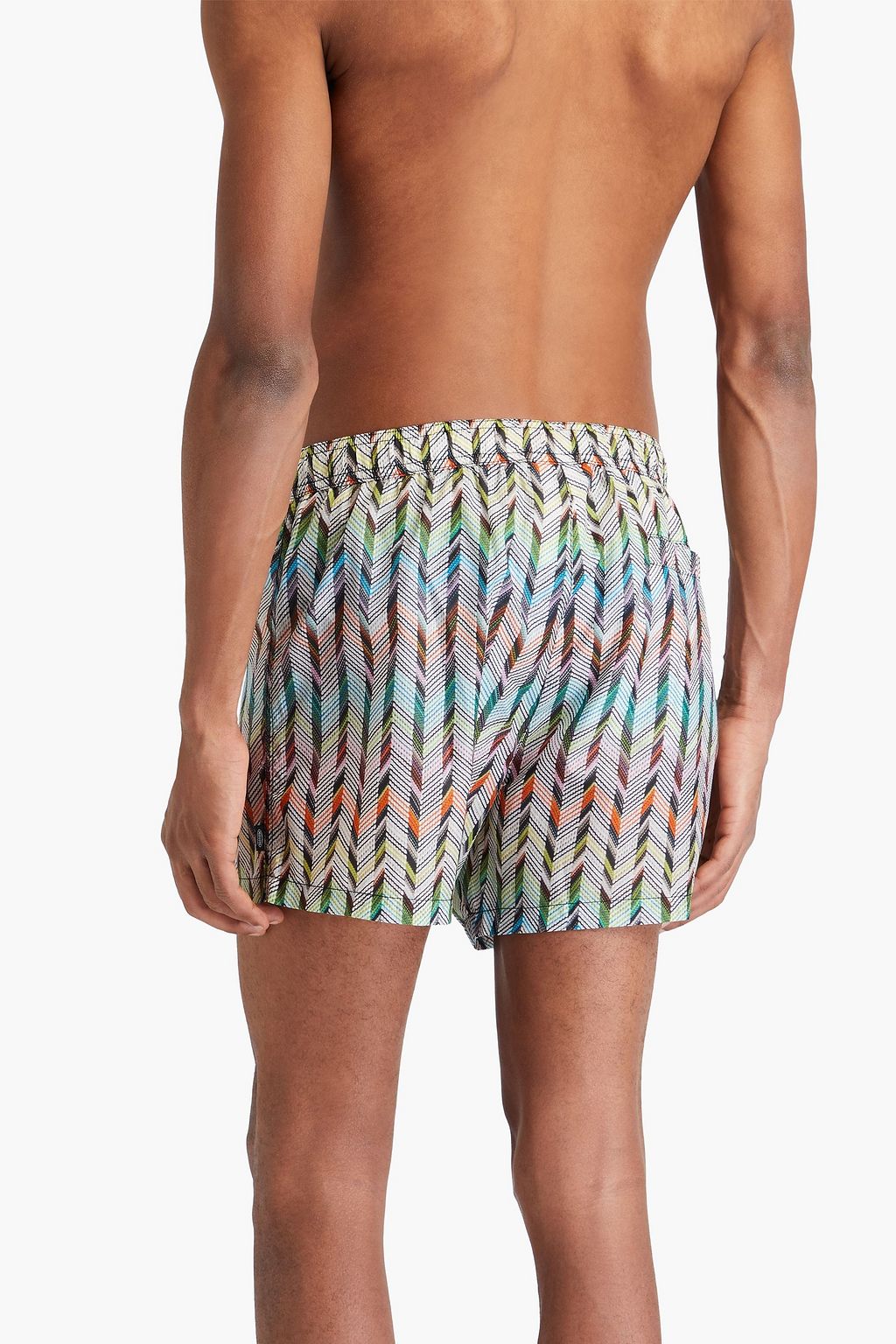 MISSONI 드레이프 장식 튤 & 저지 탑