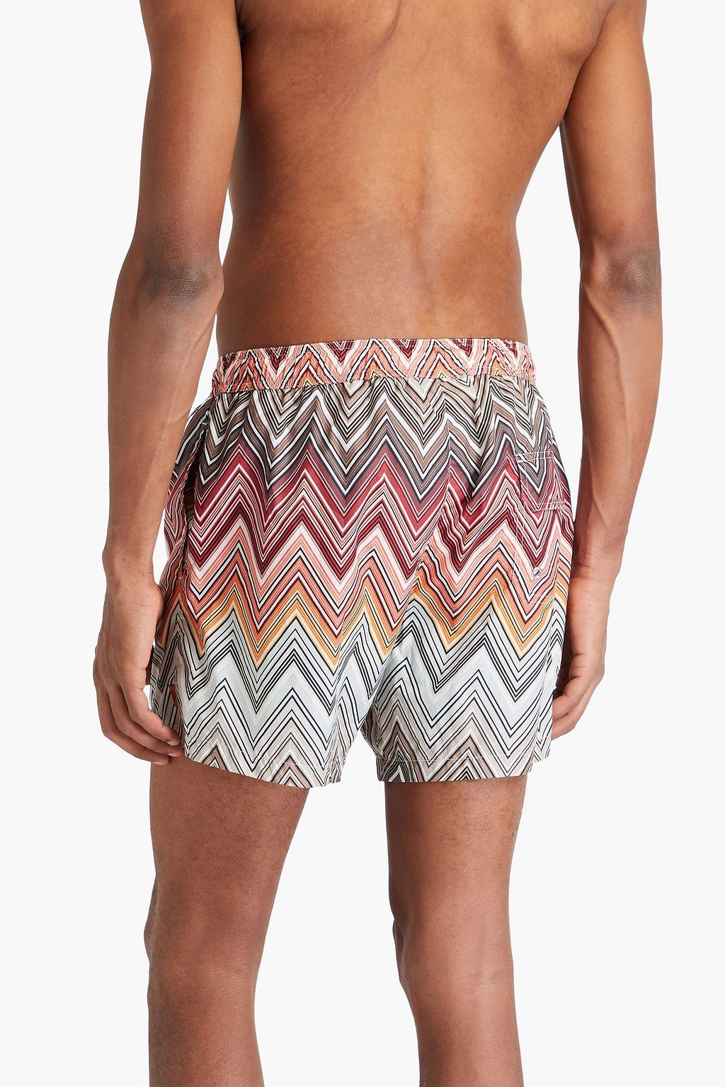MISSONI شورت سباحة قصير مزين بطبعات