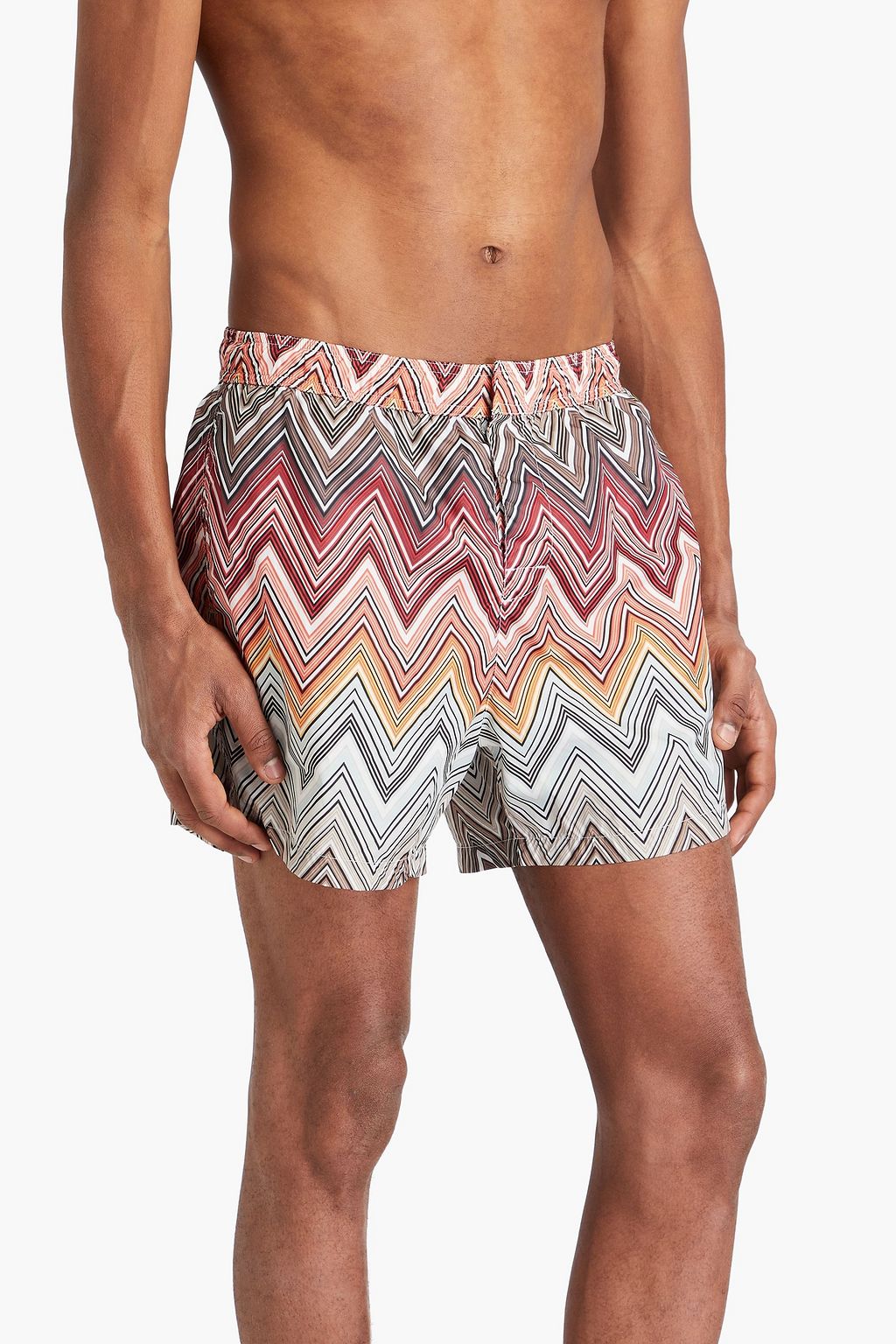 MISSONI شورت سباحة قصير مزين بطبعات
