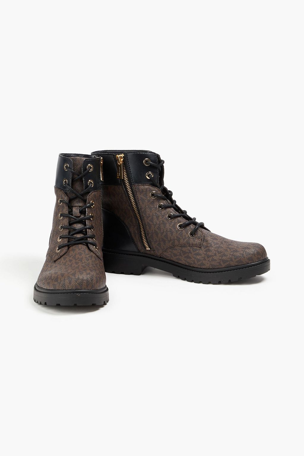 MICHAEL MICHAEL KORS Alistair Ankle Boots aus Kunstnarbenleder mit Print