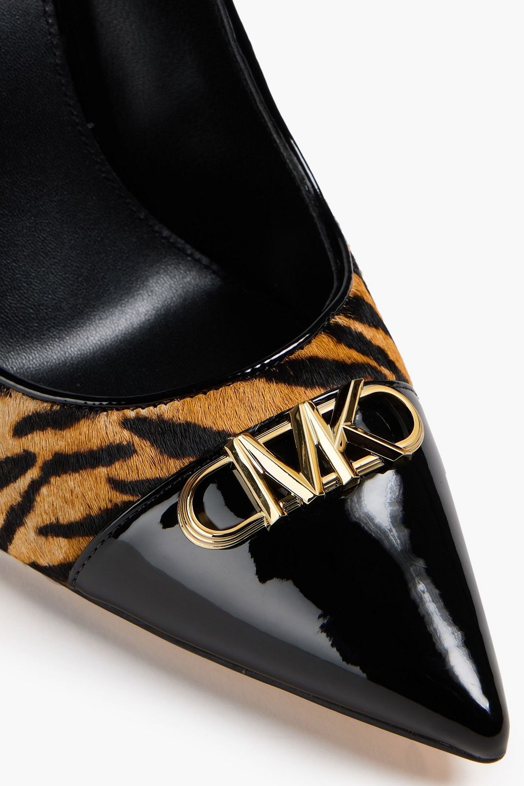 MICHAEL MICHAEL KORS Parker tiger-print calf hair pumps