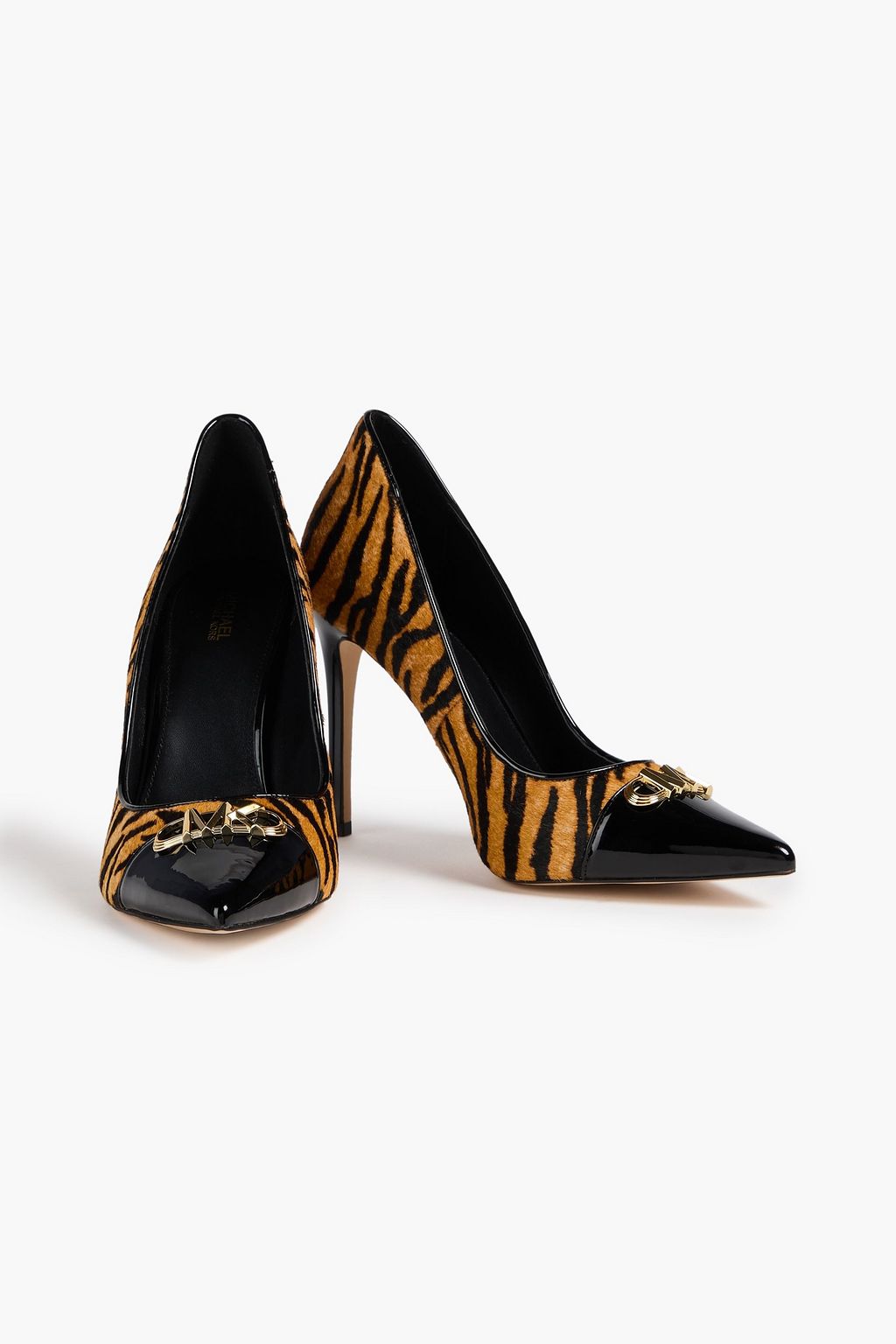 MICHAEL MICHAEL KORS Parker tiger-print calf hair pumps